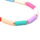 Collar canutillos multicolor x1u.