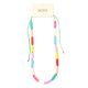 Collar canutillos multicolor x1u.