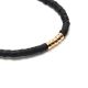 Collar canutillos negro x1u.
