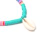 Collar canutillos turquesa x1u.