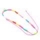 Collar canutillos multicolor x1u.