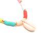 Tobillera multicolor x1u.