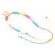 Tobillera multicolor x1u.