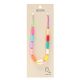 Tobillera multicolor x1u.