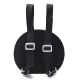 Mochila con Set libreria incluye cuaderno Pelota futbol Negro 21X8X19cm x1u.