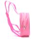 Mochila con Set libreria incluye cuaderno Smile Sparkle rosa 21X8X19cm x1u.