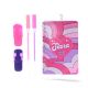 Mochila con Set libreria incluye cuaderno Corazon Skora Fucsia 21X8X19cm x1u.