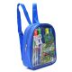 Mochila con Set libreria incluye cuaderno Dino skater Azul 21X7X25cm x1u.