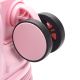 Set Valijas Skora BS AS Hard ABS Rosa 20 y Beauty Case .doble rueda fija. expandible y cerradura