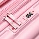 Set Valijas Skora BS AS Hard ABS Rosa 20 y Beauty Case .doble rueda fija. expandible y cerradura