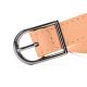 Cinto Nador hebilla semi circular graneado 2.5cm. x1u.