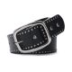 Cinto Levante con remaches 3.8cm. x1u.