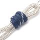 Llavero bag charm soga y corazon 16cm x1u.