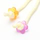 Llavero bag charm animales acrilico peine 25cm x1u.