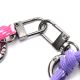 Llavero bag charm sogas y cadena 20cm x1u.