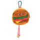 Llavero bag charm buger monedero 10x10cm x1u.