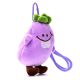 Llavero bag charm eggplant peluche 13cm x1u.
