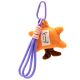 Llavero bag charm star peluche 13cm x1u.