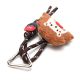 Llavero bag charm cherrys cat y soga 12.5cm x1u.