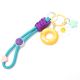 Llavero bag charm sogas daysi 14.5cm x1u.