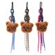 Llavero bag charm bear y sogas 24cm x1u.