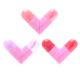 Brillo labial corazon duo x24u