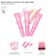 Brillo labial con aplicador en pomo x24u