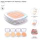 Polvo compacto con esponja y espejo x24u