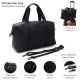 Weekender bag 47x24x19cm cm con bolsillos internos. bolsillo trasero y correa larga 18.5 pulg - x1