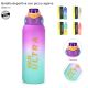 Botella deportiva con pico y agarre 1500ml; x1u