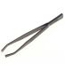 Pinza depilar punta plana x1u