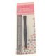 Pinza depilar punta plana x1u