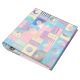 Carpeta escolar 3x40 Pastel x1u.