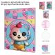 Cuaderno abrochado 48 hojas 80 grs tapa flexible Hello Nena x1u.