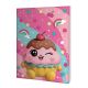 Cuaderno abrochado 48 hojas 80 grs tapa flexible Hello Nena x1u.
