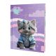 Cuaderno cosido 48 hojas 80 grs tapa dura Pets x1u.