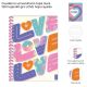 Cuaderno universitario tapa dura 120 hojas 80 grs Love - x1u