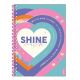 Cuaderno universitario tapa dura 120 hojas 80 grs Love - x1u