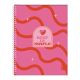 Cuaderno universitario tapa flexifle 80 hojas 80 grs Groovie x1u.