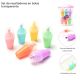 Set de resaltadores en bolsa transparente x6 u..