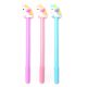 Lapicera unicornios varios colores tinta azul x48 u.