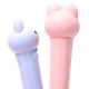 Lapicera tubular gatito con moño varios colores tinta azul x24 u.