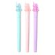 Lapicera tubular con luz unicornio varios colores tinta azul x36 u.