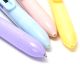 Lapicera tubular huellita de colores x36 u.