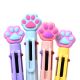 Lapicera tubular huellita de colores x36 u.