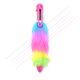 Lapicera peluche multicolor 3x14cm x24 u