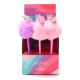 Lapicera pompom con unicornio x12 u.