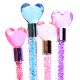 Caja de lapiceras corazon con brillantes x48 u
