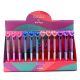 Caja de lapiceras corazon con brillantes x48 u