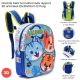 Mochila Petit termoformada rapport 3D animales 22x30x10cm 12 Pulg. x1u.